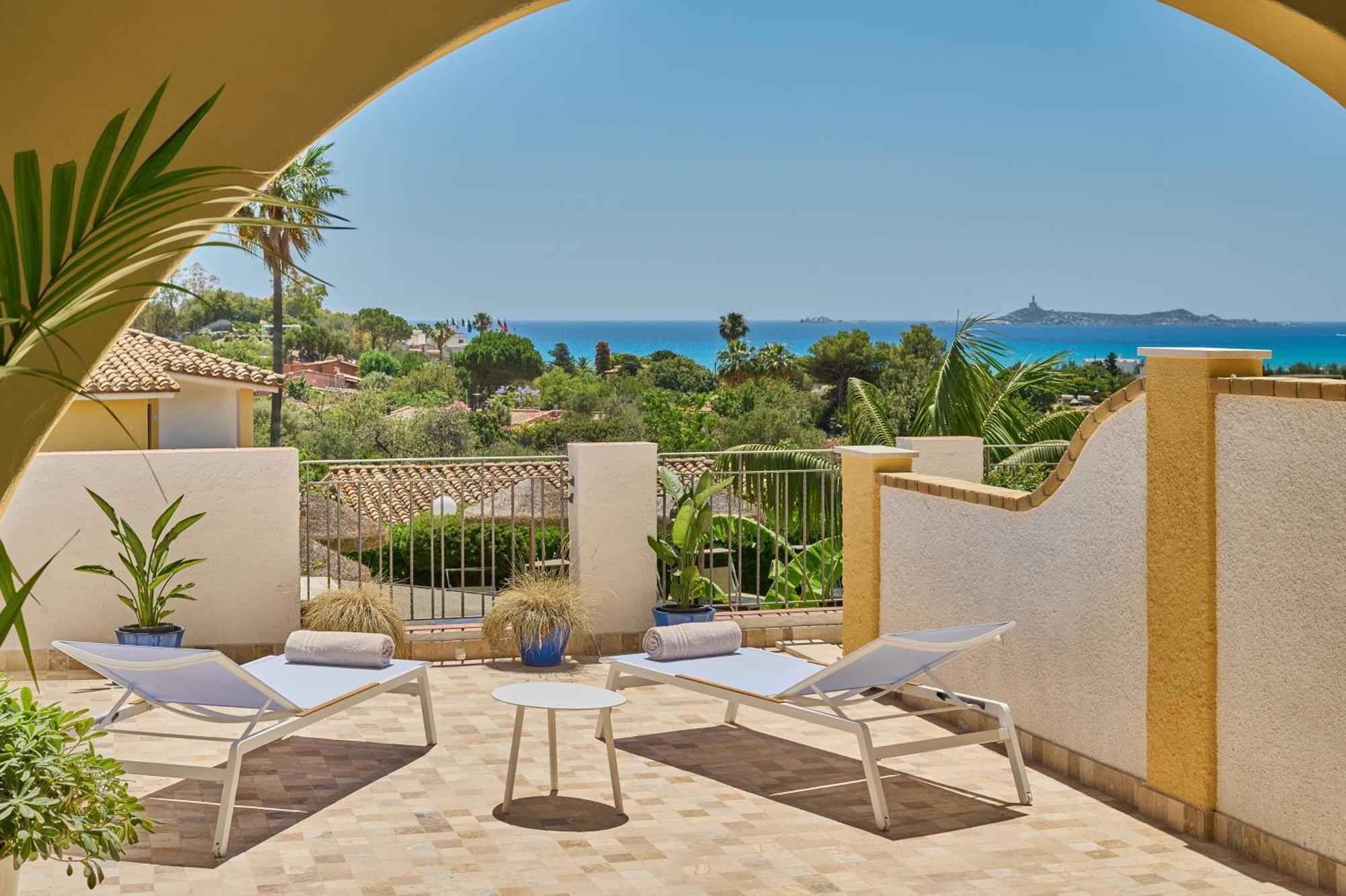 Residence Le Bouganville Villasimius Exterior foto